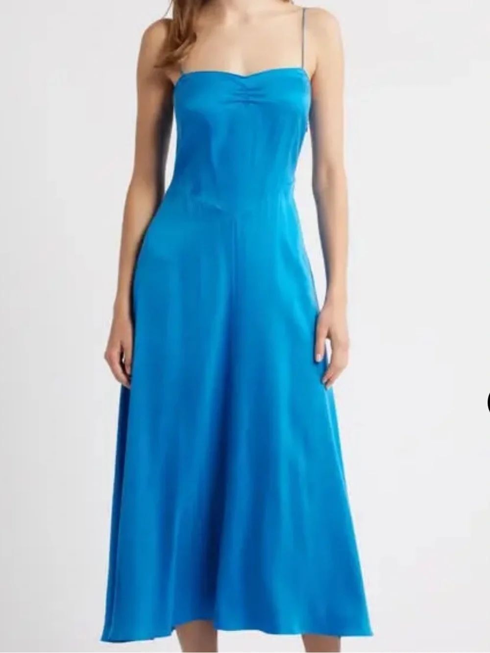 Doen Lorraine Dress-BLUE TOURMALINE